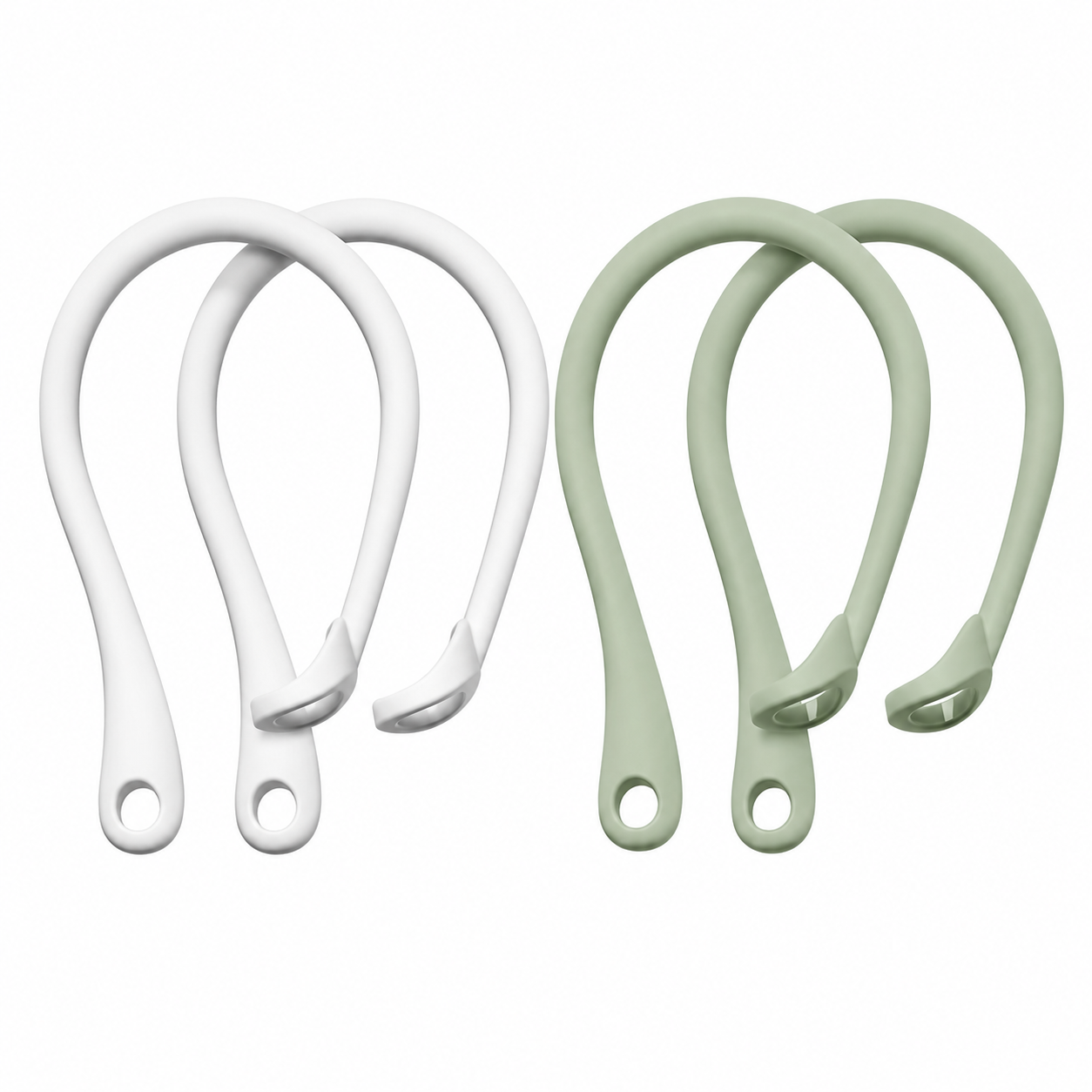 Twin Pack - White/Sage Green