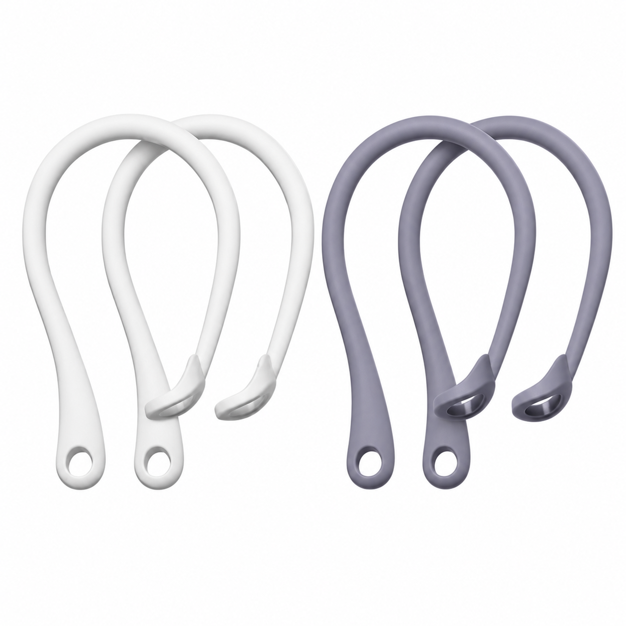 Twin Pack - White/Gray